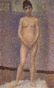 Standing Female Nude Georges Seurat